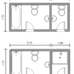 Badezimmer Grundriss Beispiele Within Badezimmer Maße