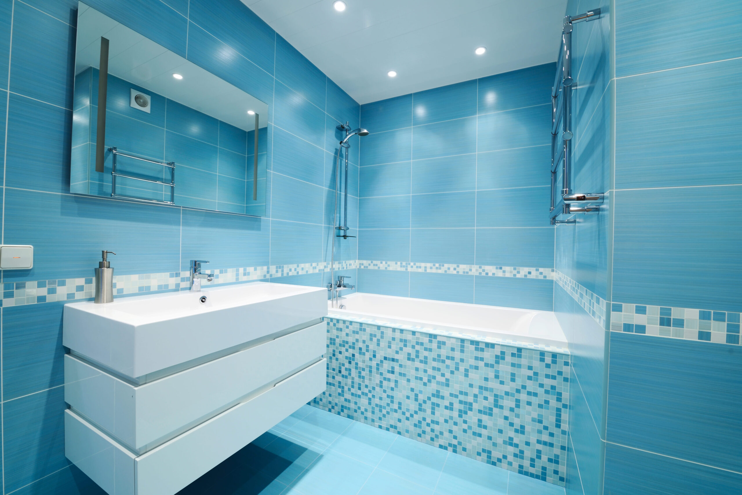 Badezimmer In Blau – Ideen, Anregungen Und Tipps | Obi in Badezimmer Blau