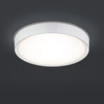 Led Deckenleuchte, Weiß, Ip44, 1850 Lumen, Rund, 33 Cm Ø In Led Leuchte Badezimmer