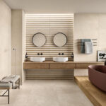 Love Tiles Sense Beige Natural 35X100 Cm Wandfliese | Franke Raumwert for Badezimmer Sandfarben