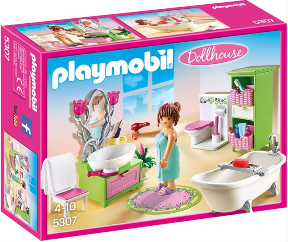 Playmobil 5307 Romantik-Bad 5307 ▷ Jetzt Kaufen - Online &amp; Vor Ort throughout Playmobil Dollhouse Badezimmer