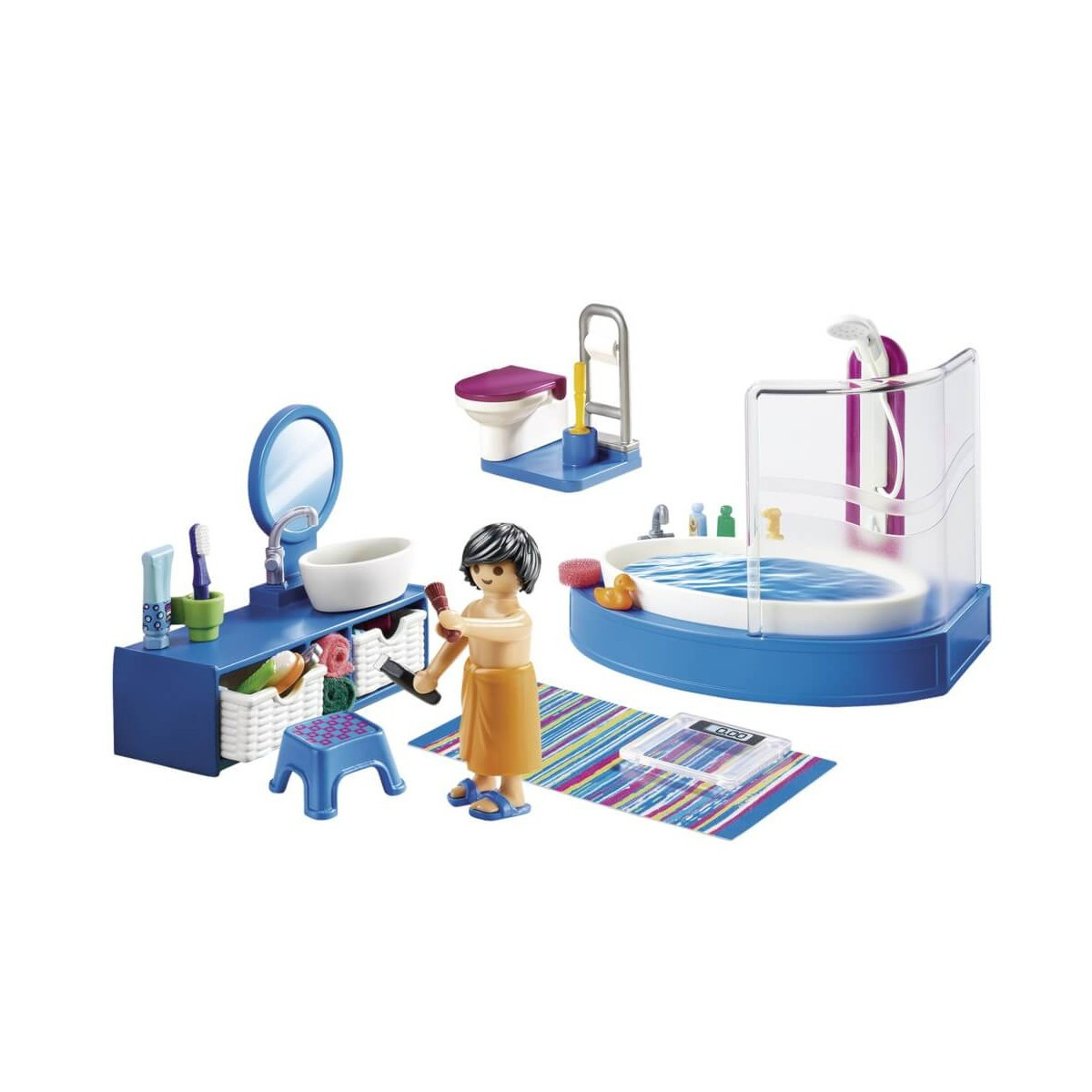 Playmobil 70211 Badezimmer within Playmobil Dollhouse Badezimmer