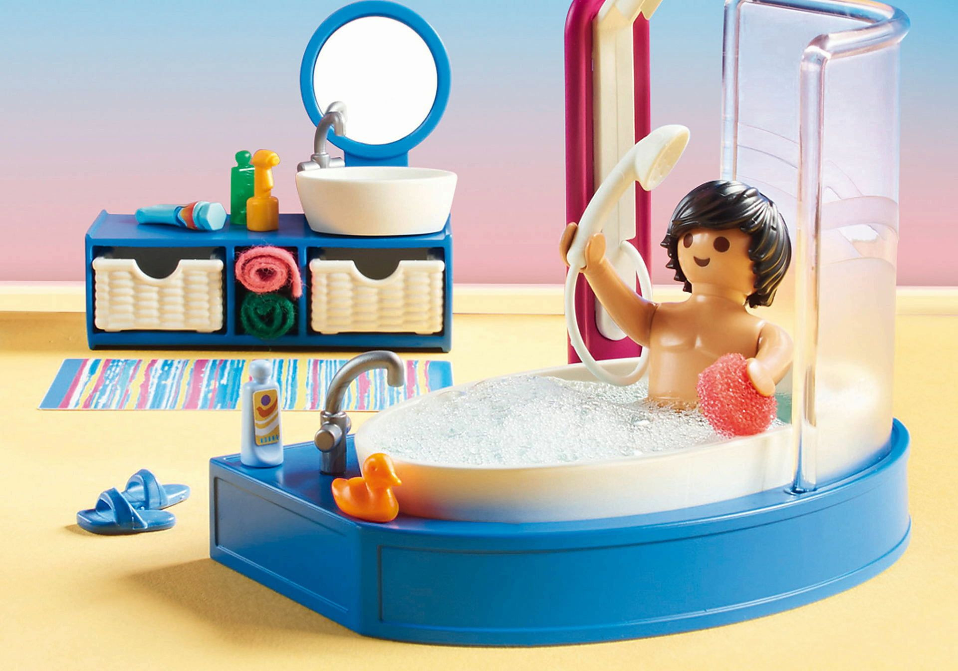 Playmobil 70211 - Dollhouse - Badezimmer, 1 Stk within Playmobil Dollhouse Badezimmer