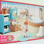 Playmobil Badezimmer 5330 Von 2009 Neu &amp; Ovp Möbel Dollhouse Puppenhaus Bad intended for Playmobil Badezimmer Alt