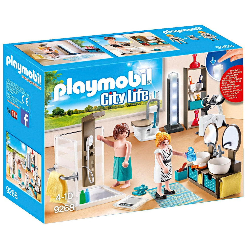 Playmobil City Life 9268 Badezimmer in Playmobil Badezimmer 9268