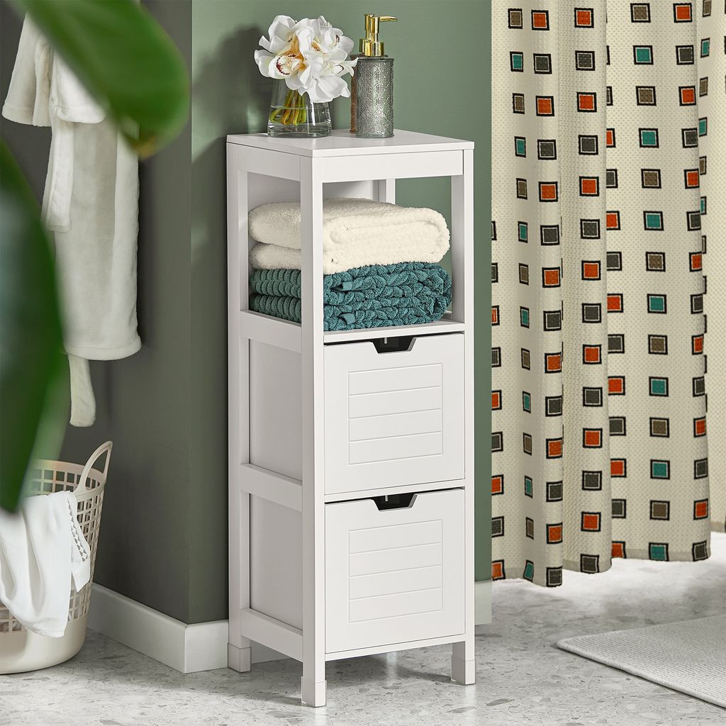 Sobuy® Badkommode, Badschrank, Kommode, Badezimmer, Frg127-W with Kommode Für Badezimmer