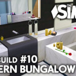 Marmor Bad | Die Sims 4 Haus Bauen | Modern Bungalow #10 – Let'S Build  (Deutsch) Pertaining To Sims 4 Badezimmer