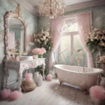 Shabby Chic Bathroom Decor – Etsy.de Pertaining To Badezimmer Shabby Chic